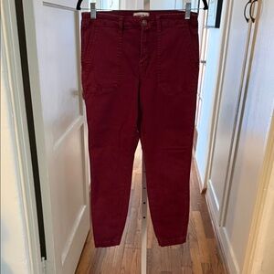 Studio Blue dark maroon skinny jeans 29